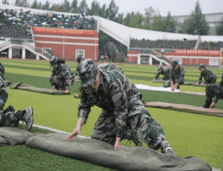 建党百年路,铸就青年魂——长春科技学院举行庆祝建党100周年大学生预备连第三届军事技能比武