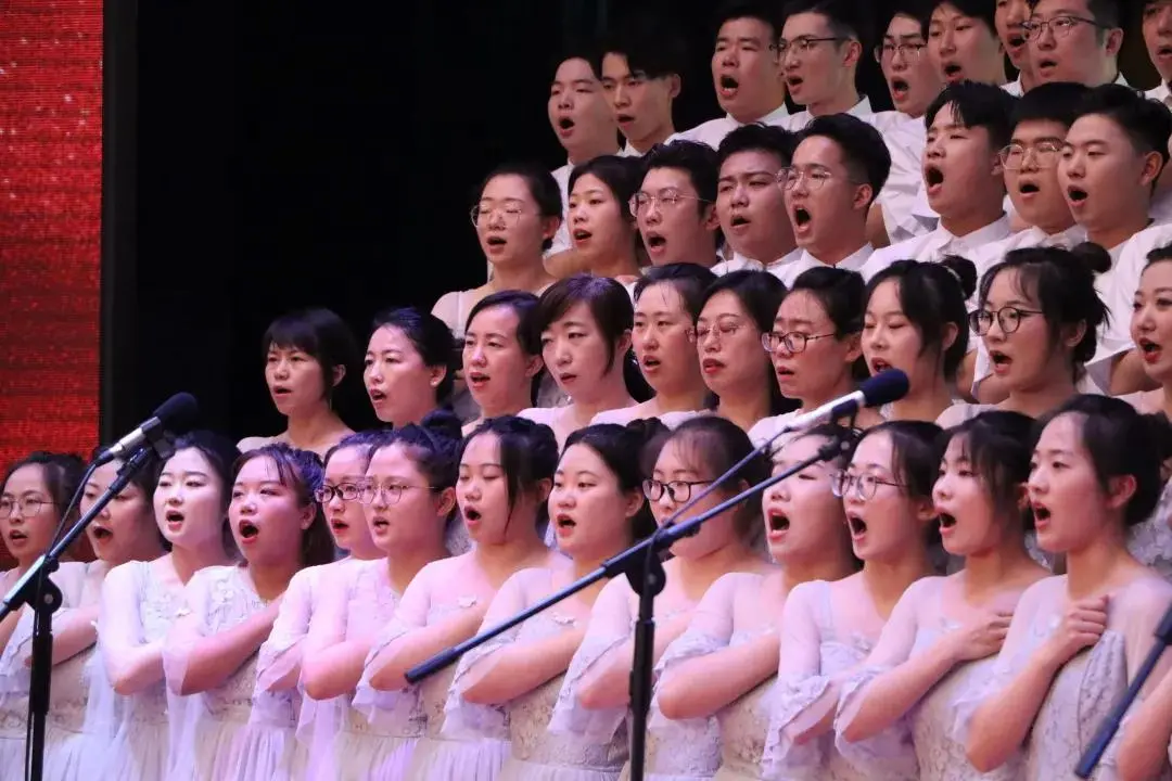 长春科技学院举办庆祝建党100周年师生合唱大赛
