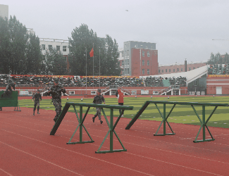 建党百年路,铸就青年魂——长春科技学院举行庆祝建党100周年大学生预备连第三届军事技能比武