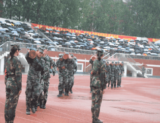 建党百年路,铸就青年魂——长春科技学院举行庆祝建党100周年大学生预备连第三届军事技能比武