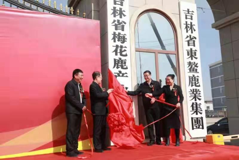 吉林省梅花鹿产业研究院揭牌