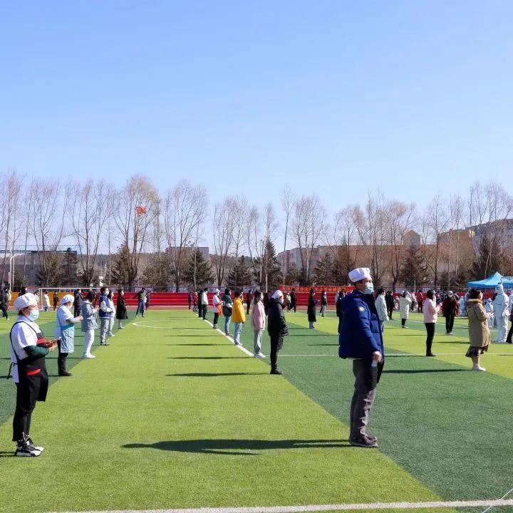 长春科技学院组织进行多轮核酸检测工作