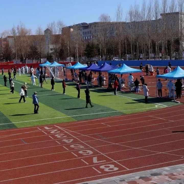 长春科技学院组织进行多轮核酸检测工作